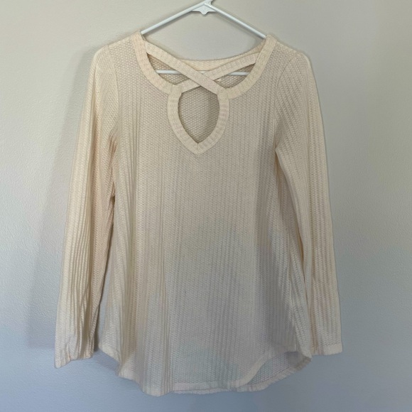 Maurices - Small Cream Top - Picture 1 of 3